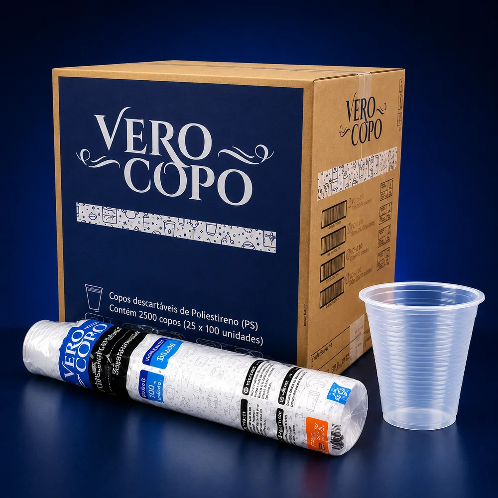 Copo 200ml PS Copo Bom